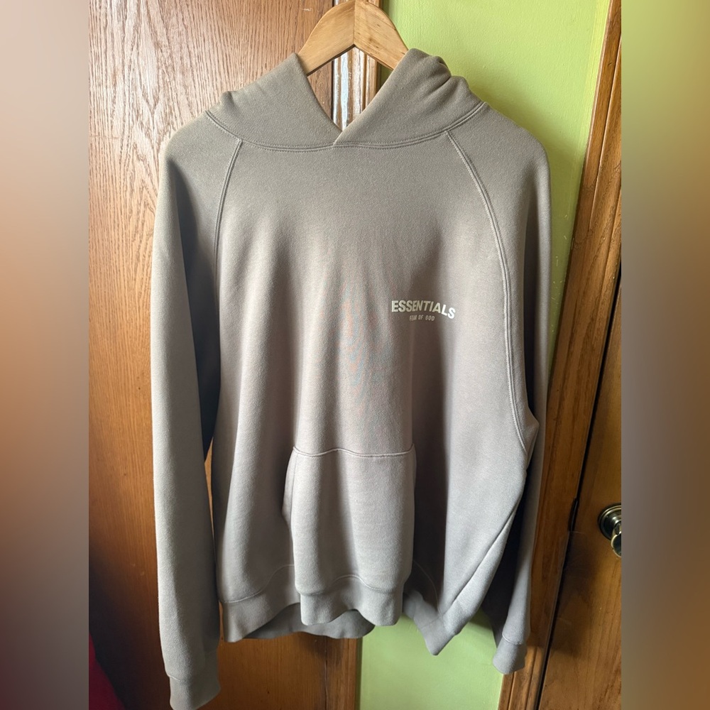 Fear of God Essentials Desert Taupe Hoodie